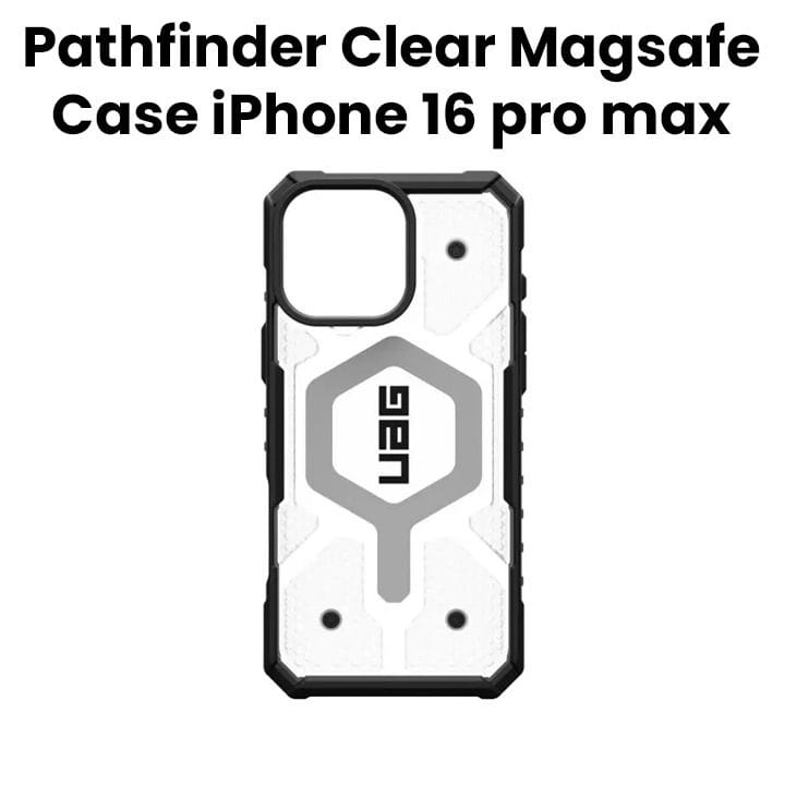 UAG Pathfinder Magsafe Clear Case for iPhone 16 Pro Max Ice | 114465114343