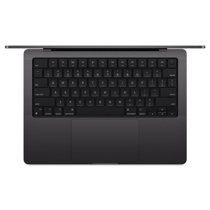 Apple 14-inch MacBook Pro: Apple M4 chip with 10-core CPU and 10-core GPU, 16GB, 1TB SSD - Space Black |MW2V3AB/A