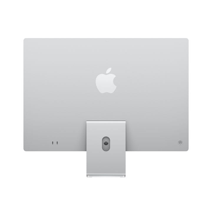 آي ماك ٢٤ إنش بشاشة ريتينا ٤٫٥ كيه: شريحة آبل إم ٤ بمعالج ٨ نوى ومعالج رسومي ٨ نوى، ١٦ جيجابايت، ٢٥٦ جيجابايت إس إس دي - فضي | MWUC3AB/A