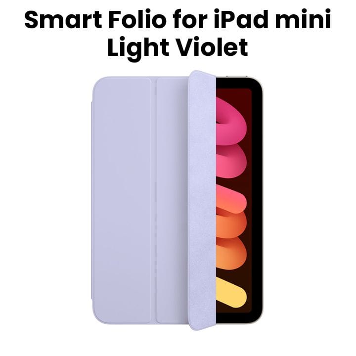 جراب ذكي آبل للآيباد ميني (A17 برو) - بنفسجي فاتح | MC2T4ZM/A