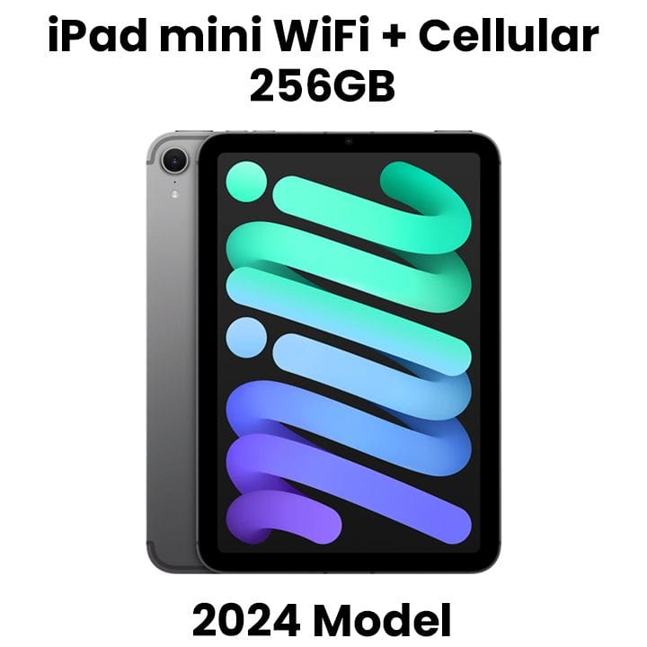 Buy Apple iPad Mini Wi-Fi + Cellular 256GB - Space Grey |MXPT3AB/A