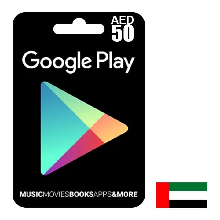 Google Play AED 50