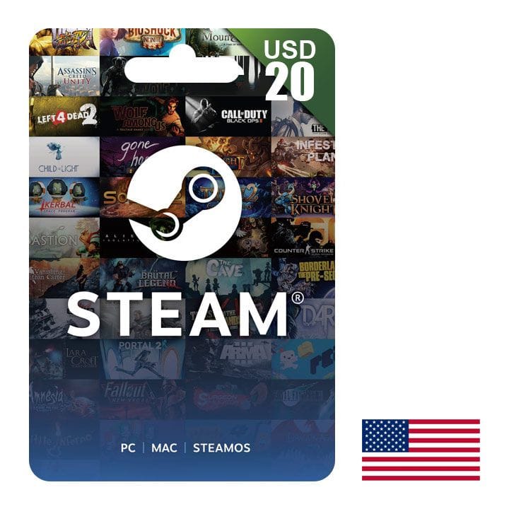 Steam USD 20