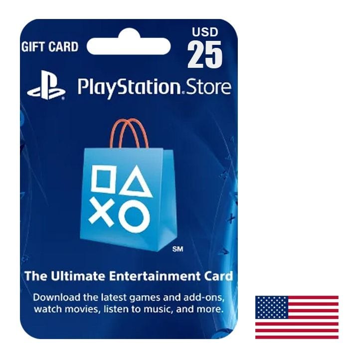 بلايستيشن أمريكا ٢٥ دولار  