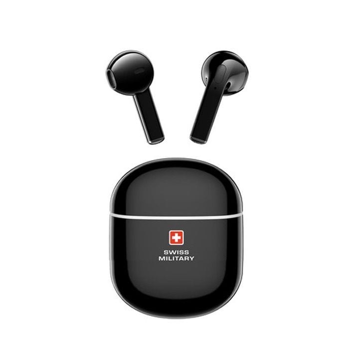 Swiss Military Stereo Earbuds – Black | SM-TWS-VICTOR5