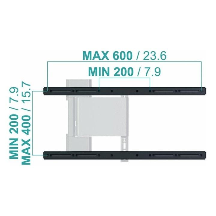 Vogel Turn Remote Controlled Wall Mount | THIN RC 355