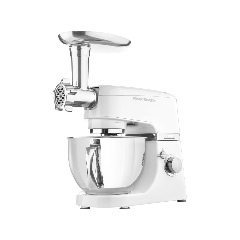 Sencor Multifunctional Electric Stand Mixer, Extremely Powerful 1000W Motor, Robust Full-Metal Body With Metal Gears - White - STM 6350WH