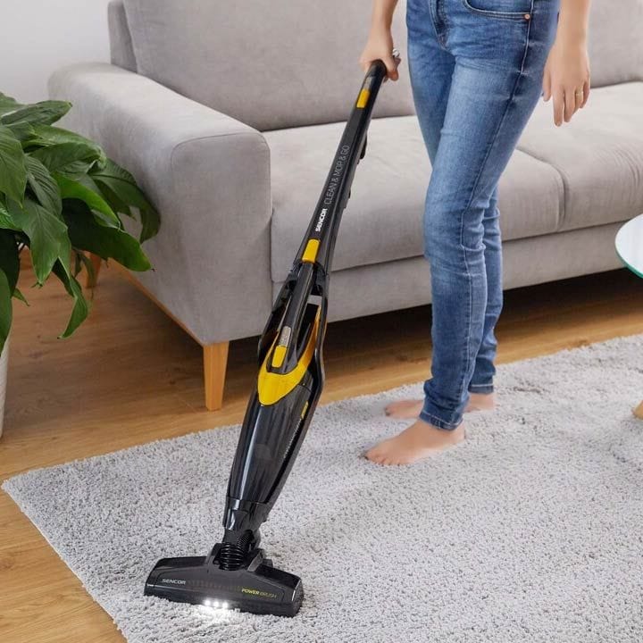 Sencor  3-in-1 Cordless Vacuum Cleaner with Mop - Yellow | SVC 0741YL