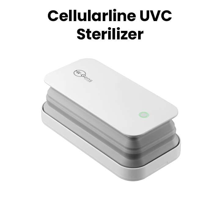 Cellularline UVC Sterilizer - White | UVCSTERILIZERW
