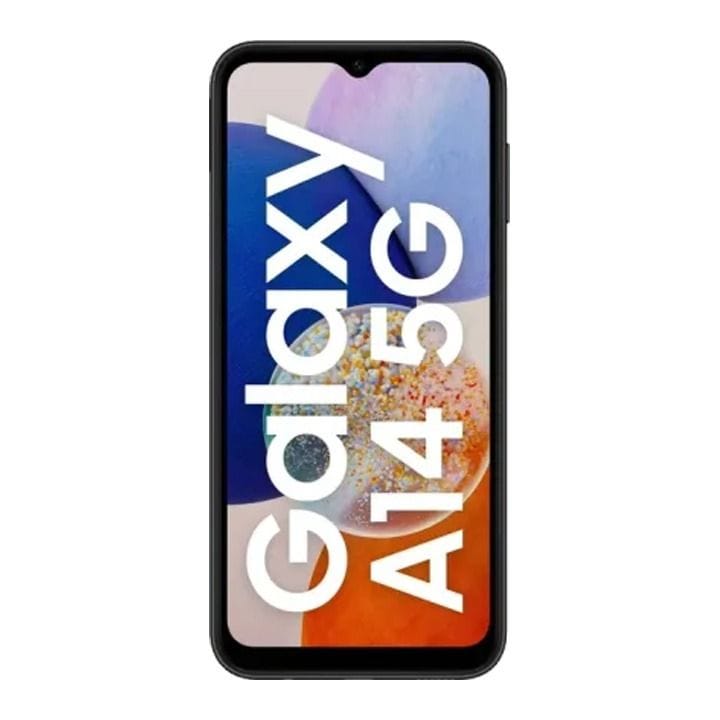 سامسونج جالاكسي ‏A14 5G‏ هاتف ذكي ‏4GB+128GB‏ - أسود ‏|‏ SMA146PLGGMEA