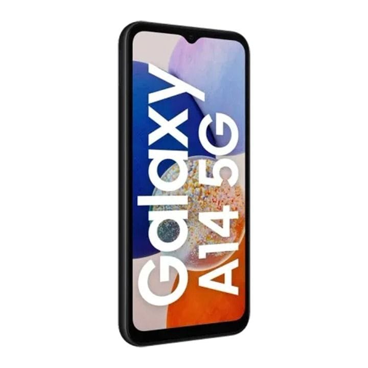 سامسونج جالاكسي ‏A14 5G‏ هاتف ذكي ‏4GB+128GB‏ - أسود ‏|‏ SMA146PLGGMEA