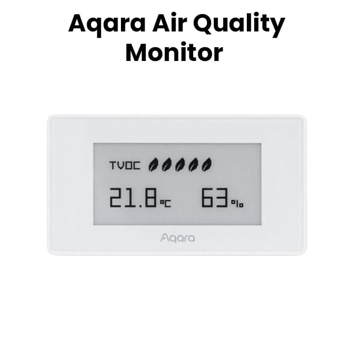 جهاز مراقبة جودة الهواء من أكوارا أبيض AAQS-S01