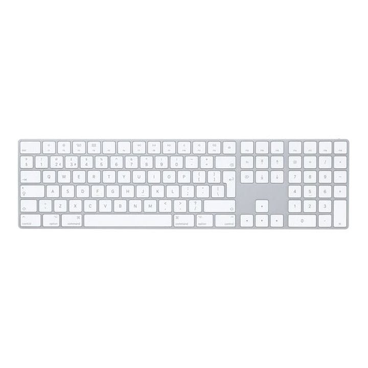Apple Magic Keyboard with Numeric Keypad British English - Silver (MQ052B/A)