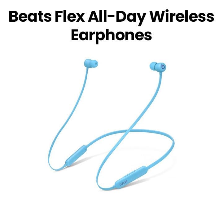 Beats Flex All-Day Wireless Earphones – Flame Blue | MYMG2AE/A  