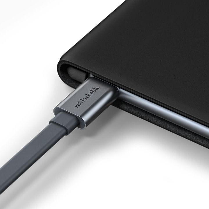 reMarkable Book Folio Premium Leather Case for reMarkable 2 - Black