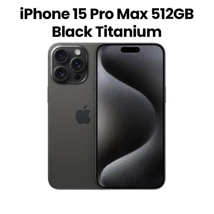 Buy Apple iPhone 15 PRO MAX 512GB Black|Jumbosouq