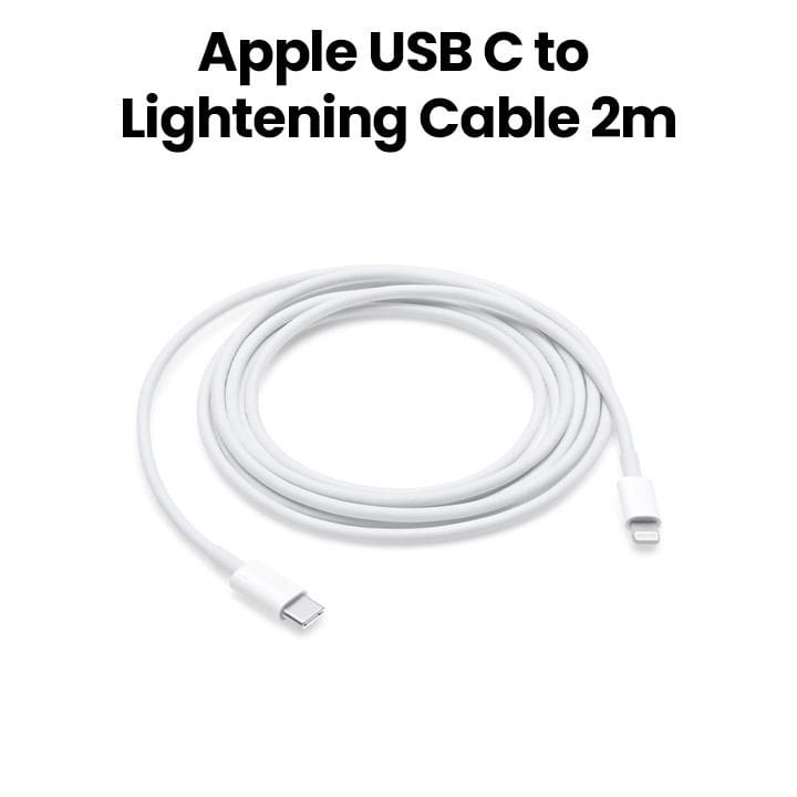 Apple USB-C to Lightning Cable 2M White (MQGH2ZM/A)