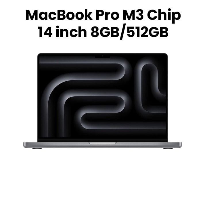 Apple Macbook Pro 14-Inches : M3 Chip, 8 GB RAM, 512 GB Storage Space Grey | MTL73AB/A