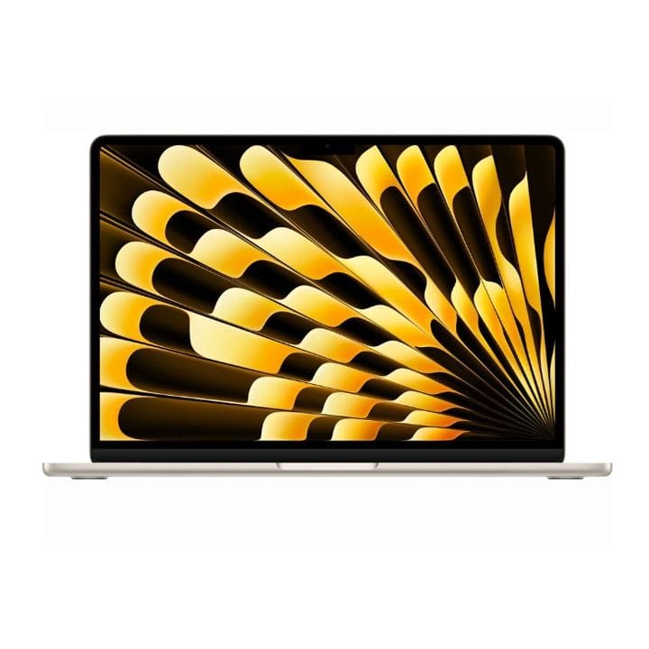 Apple 13-inch MacBook Air with Apple M3 Chip, 8-Core CPU, 8-Core GPU, 8GB RAM, 256GB SSD - Starlight |MRXT3AB/A