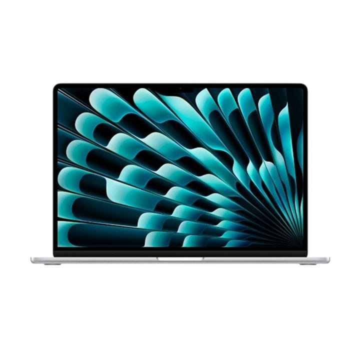 آبل ماك بوك إير 13 بوصة شريحة M3 معالج 8 نوى وGPU 10 نوى، 16 جيجابايت رام، 512 جيجابايت SSD - فضي | MXCT3ZS/A
