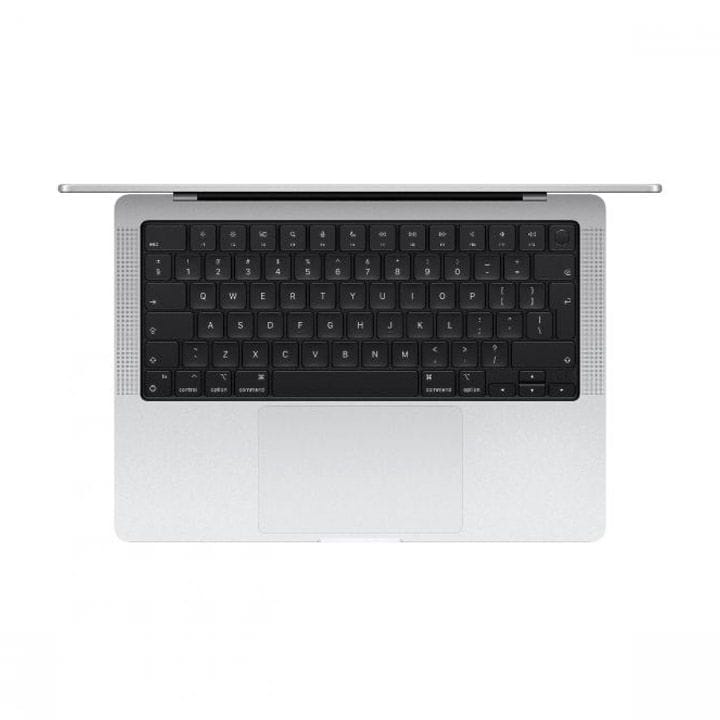 ماك بوك برو مقاس 14 إنش مع شريحة M3، وحدة معالجة مركزية 8 نوى ووحدة معالجة رسومات 10 نوى، 16 جيجابايت، 1 تيرابايت SSD - فضي | MXE13ZS/A