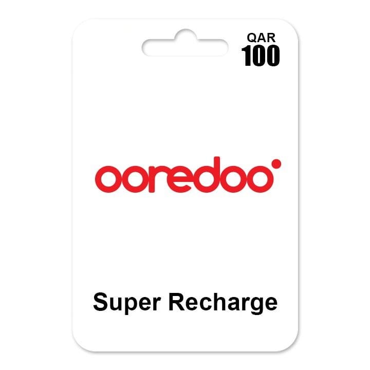 أوريدو سوبر ريتشارج ١٠٠ ريال