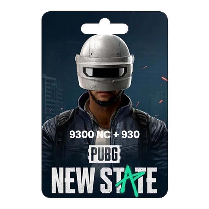 PUBG NEW STATE 9300 NC + 930 BONUS