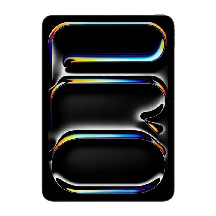 آيباد برو ١١ إنش بشريحة M4 واي فاي + خلوي ٢٥٦ جيجابايت شاشة زجاج عادي - أسود فلكي | MVW13AB/A  