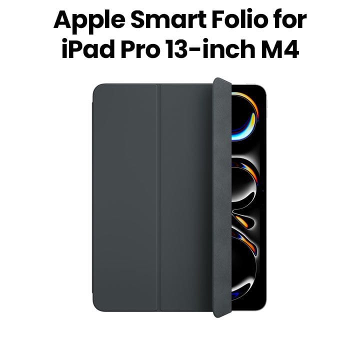 Apple Smart Folio For iPad Pro 13 Inch, M4 Chip, Slim And Lightweight Design, Quick And Easy Installation - Black - MWK33ZM/A