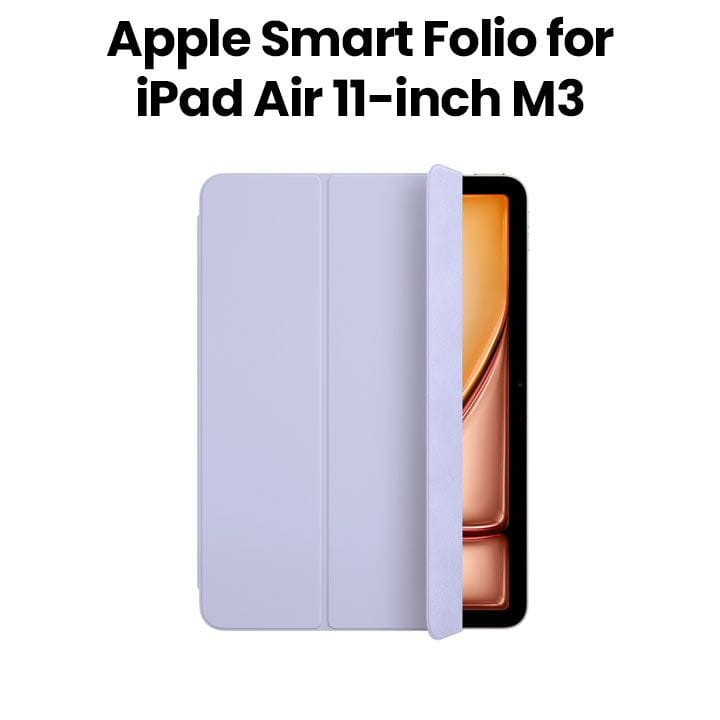 Apple Smart Folio for iPad Air 11-inch (M2) - Light Violet (MWK83ZM/A)