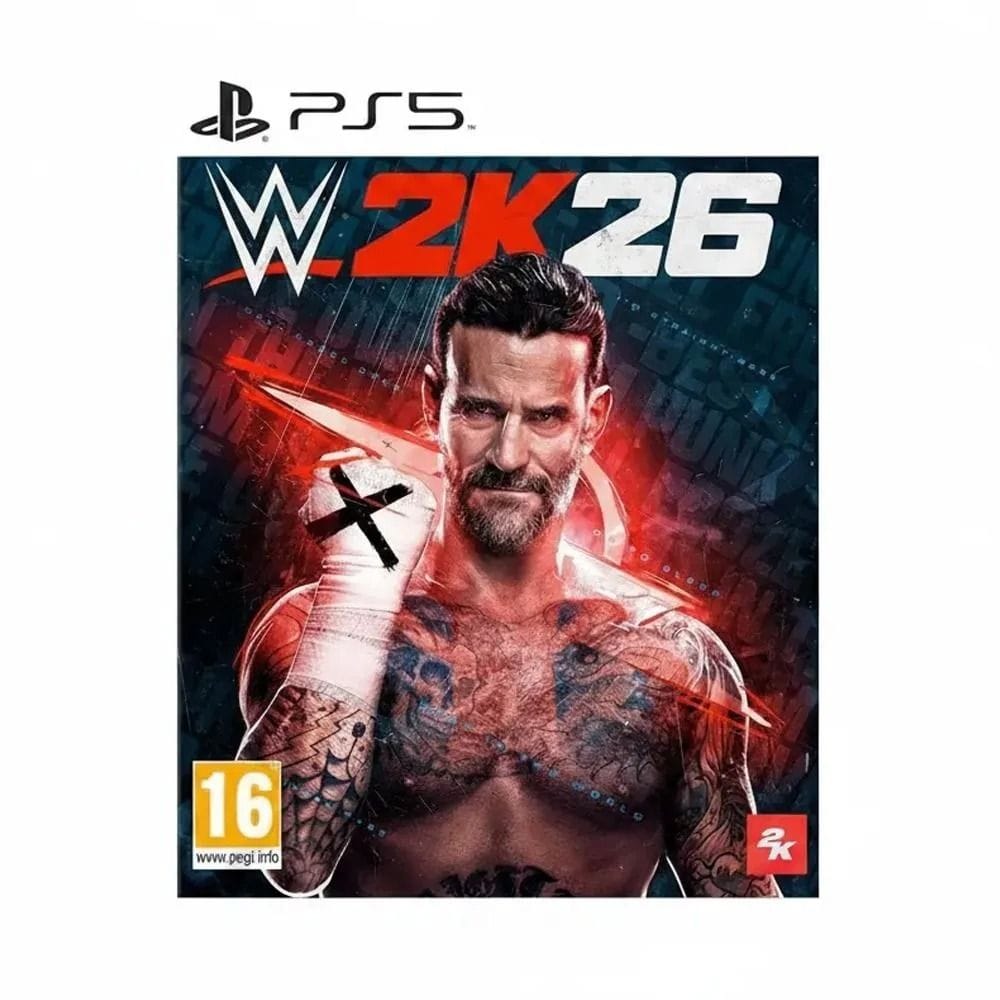 Sony PlayStation 5 Slim 1TB Disc Console White + Sony DualSense Wireless Controller Silver + WWE 2K26 PS5 + Gran Turismo 7 PS5 - Ultimate Gaming Bundle (603001000001523 + 603001000013352 + 603001000016195 + 603001000016201)