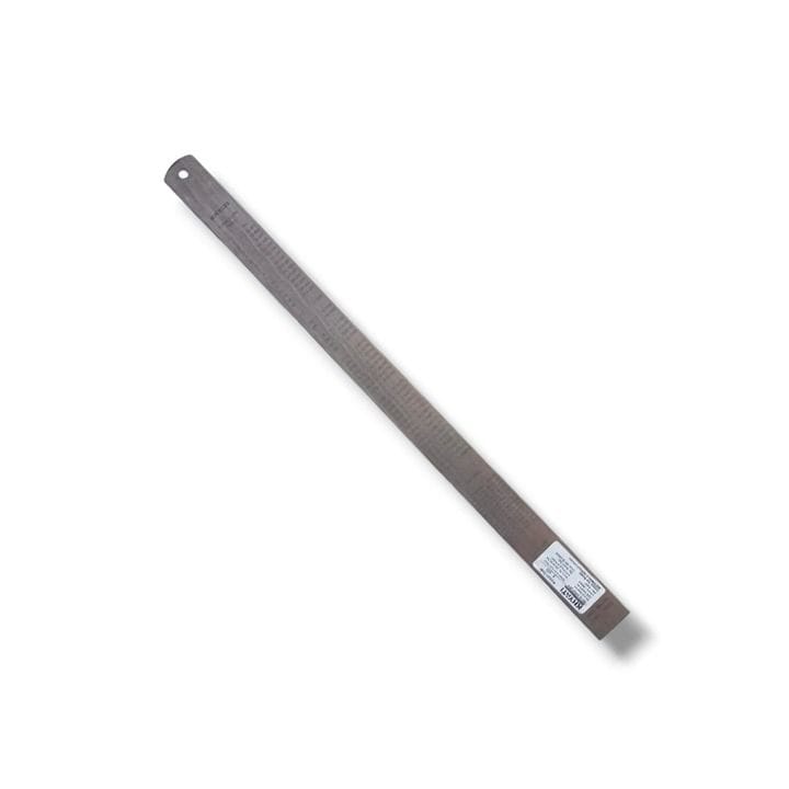 Khyati Stainless Steel Ruler 45cm, Silver | D533