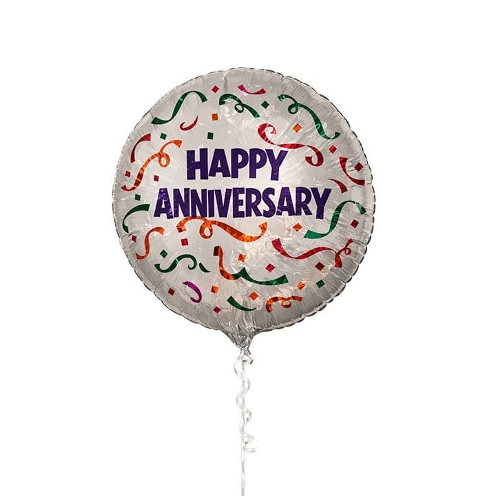 Happy Anniversary Banner | Gold