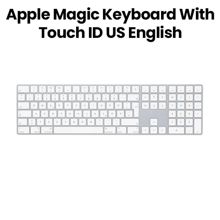 Apple Magic Keyboard with Numeric Keypad - US English - Silver | MK2A3LL/A