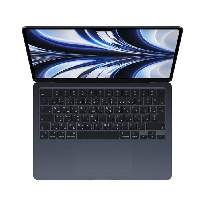 Apple 13.6" MacBook Air with Apple M2 Chip 8-Core CPU & 8-Core GPU, 8GB RAM, 256GB - Midnight |MLY33AB/A