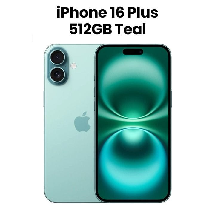 Apple iPhone 16 Plus 512GB Smartphone - Teal | MXVT3AE/A