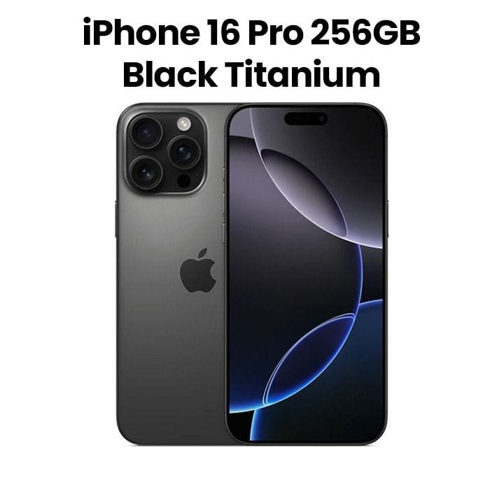 Apple iPhone 16 Pro 256GB Black Titanium | MYN03AE/A