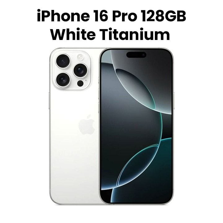 Apple iPhone 16 Pro 128GB White Titanium | MYMW3AE/A