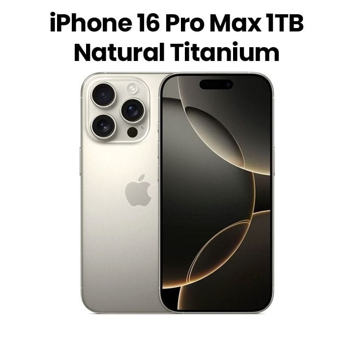 Apple iPhone 16 Pro Max 1TB Natural Titanium | MYWU3AE/A