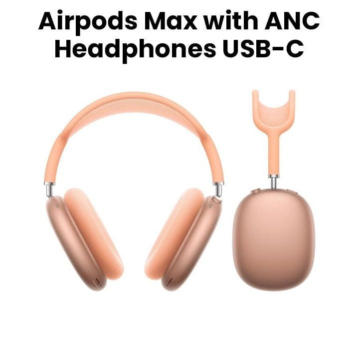 Apple Airpods Max with Active Noise-Cancelling Headphones - Orange | MWW73ZE/A