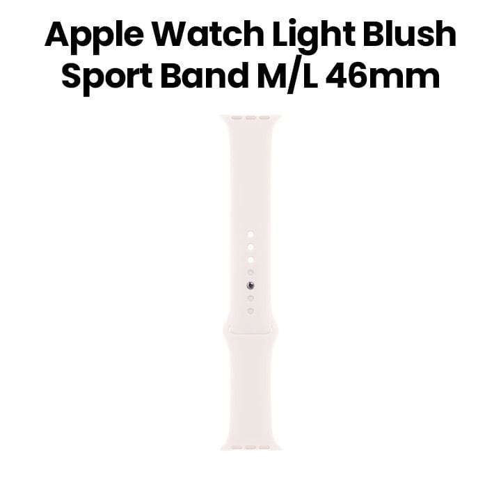 Apple 46mm Light Blush Sport Band - M/L | MXM93ZM/A