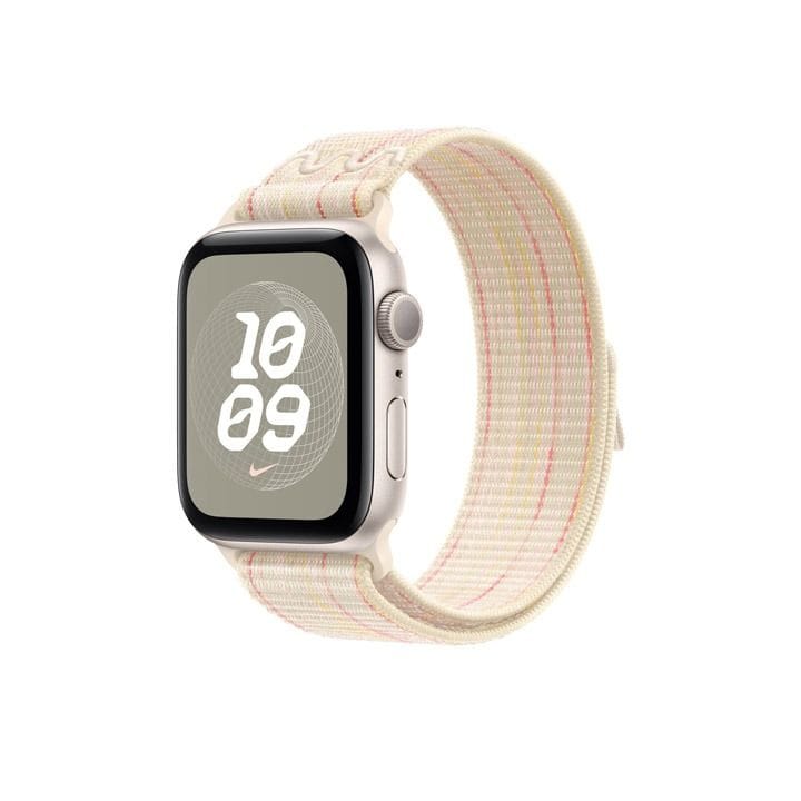 Apple 46mm Starlight/Pink Nike Sport Loop | MYJE3ZM/A