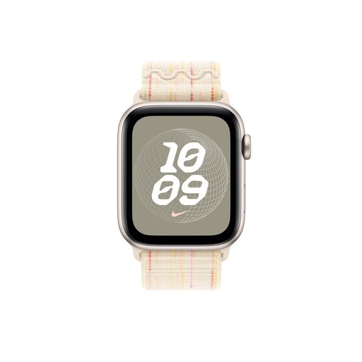 Apple 46mm Starlight/Pink Nike Sport Loop | MYJE3ZM/A
