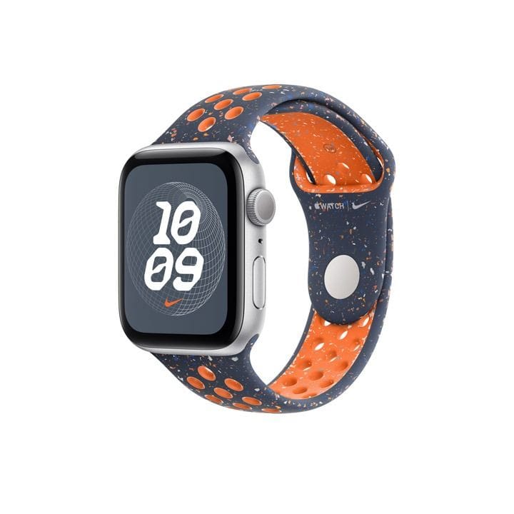 أبل سوار رياضي نايكي أزرق لهب مقاس 46 ملم - M/L MYLC3ZM/A