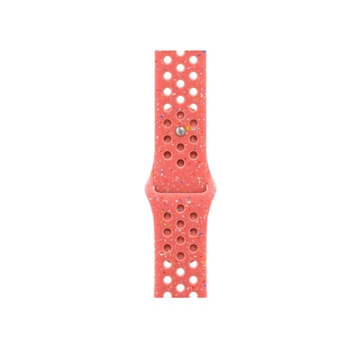 Apple Nike Sport Band M/L 46mm, Long-Lasting Performance, Smooth Finish Design, Comfortable Fit, Easy To Install - Magic Ember - MYLG3ZM/A