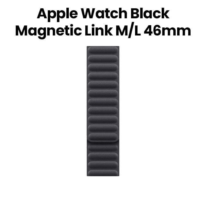 أبل سوار مغناطيسي باللون الأسود مقاس 46 ملم - M/L MXY03ZM/A