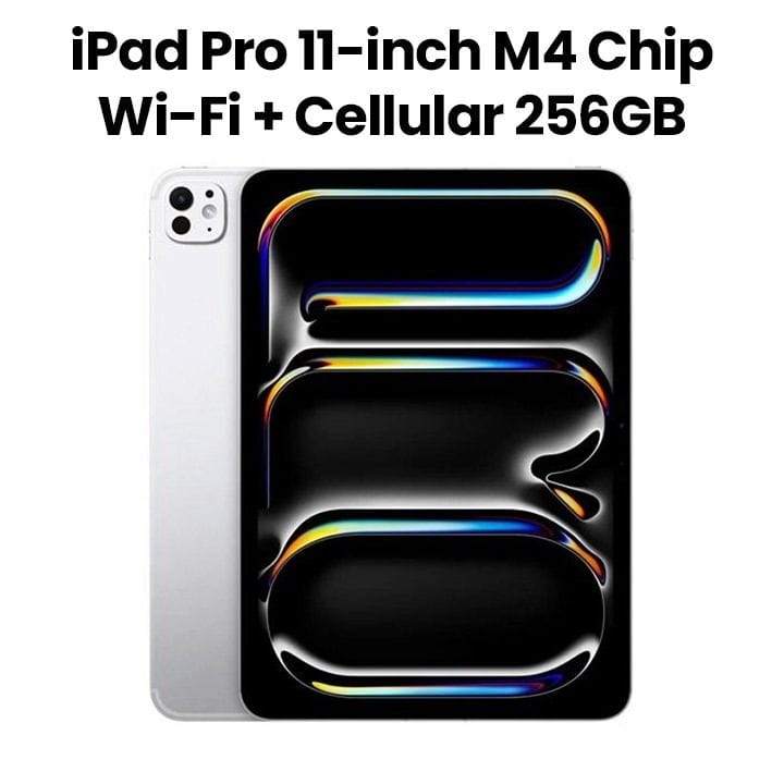 Apple iPad Pro 11-inch Wi-Fi + Cellular 256GB - Silver | MVW23AB/A