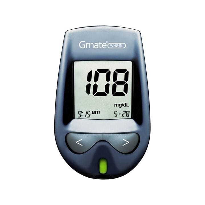 جيميت جهاز قياس الجلوكوز Wheel + 25 شريط | PG300-INT