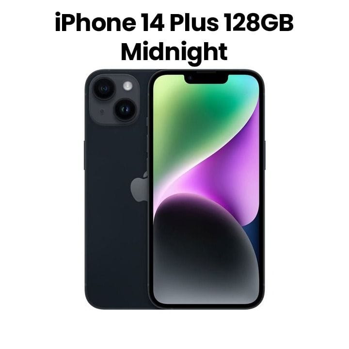 Buy Apple iPhone 14 Plus 128GB - Midnight | MQ4X3AA/A | Jumbo Souq