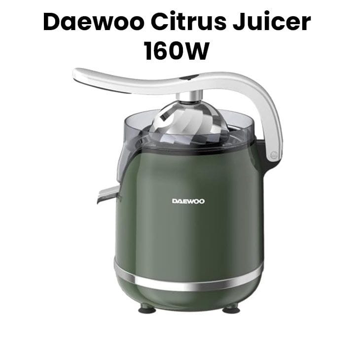 Daewoo Retro Design Citrus Juicer - Green | DCJ 1001